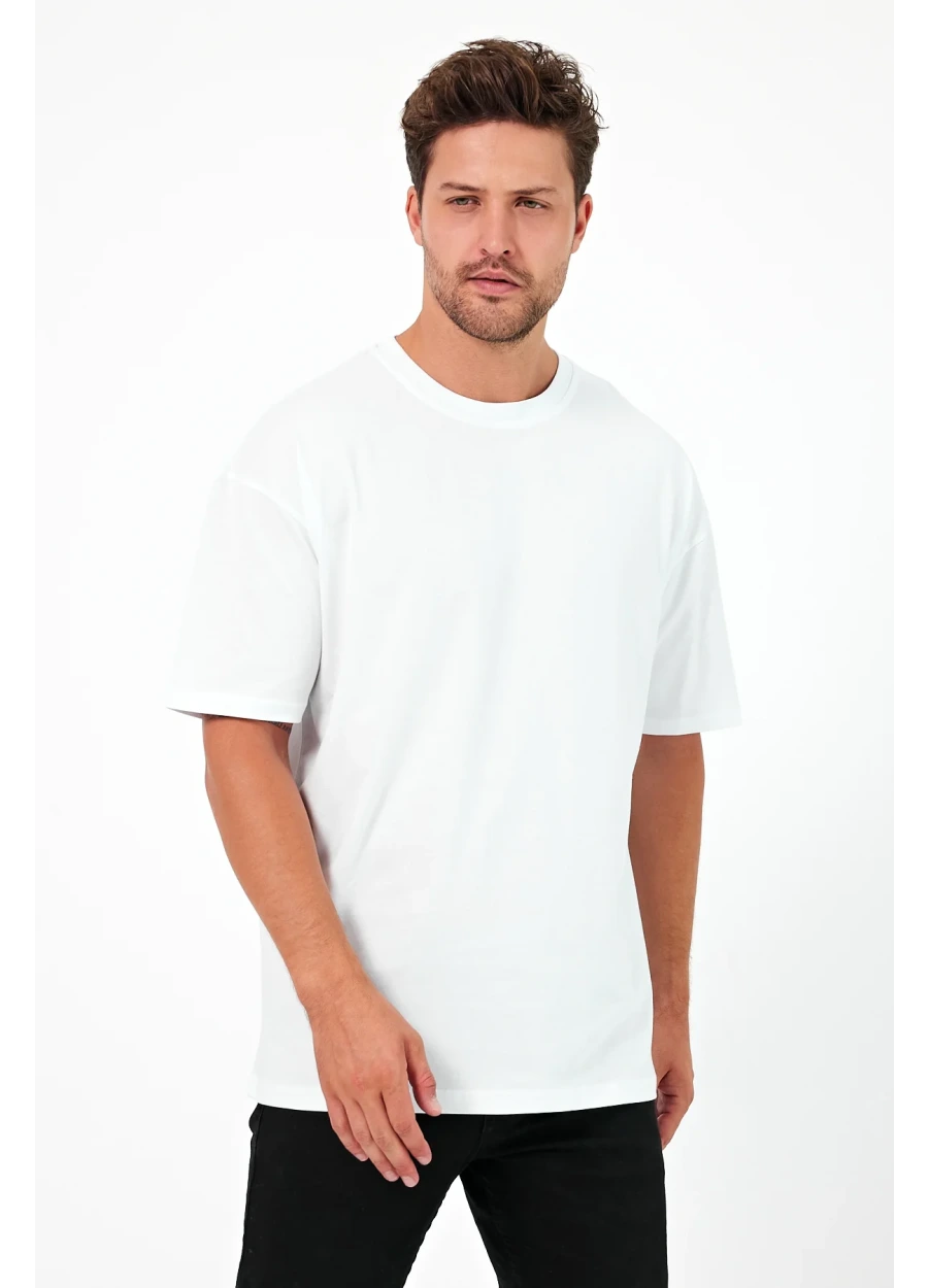 Oversize T-shirt 24/1 - Beyaz