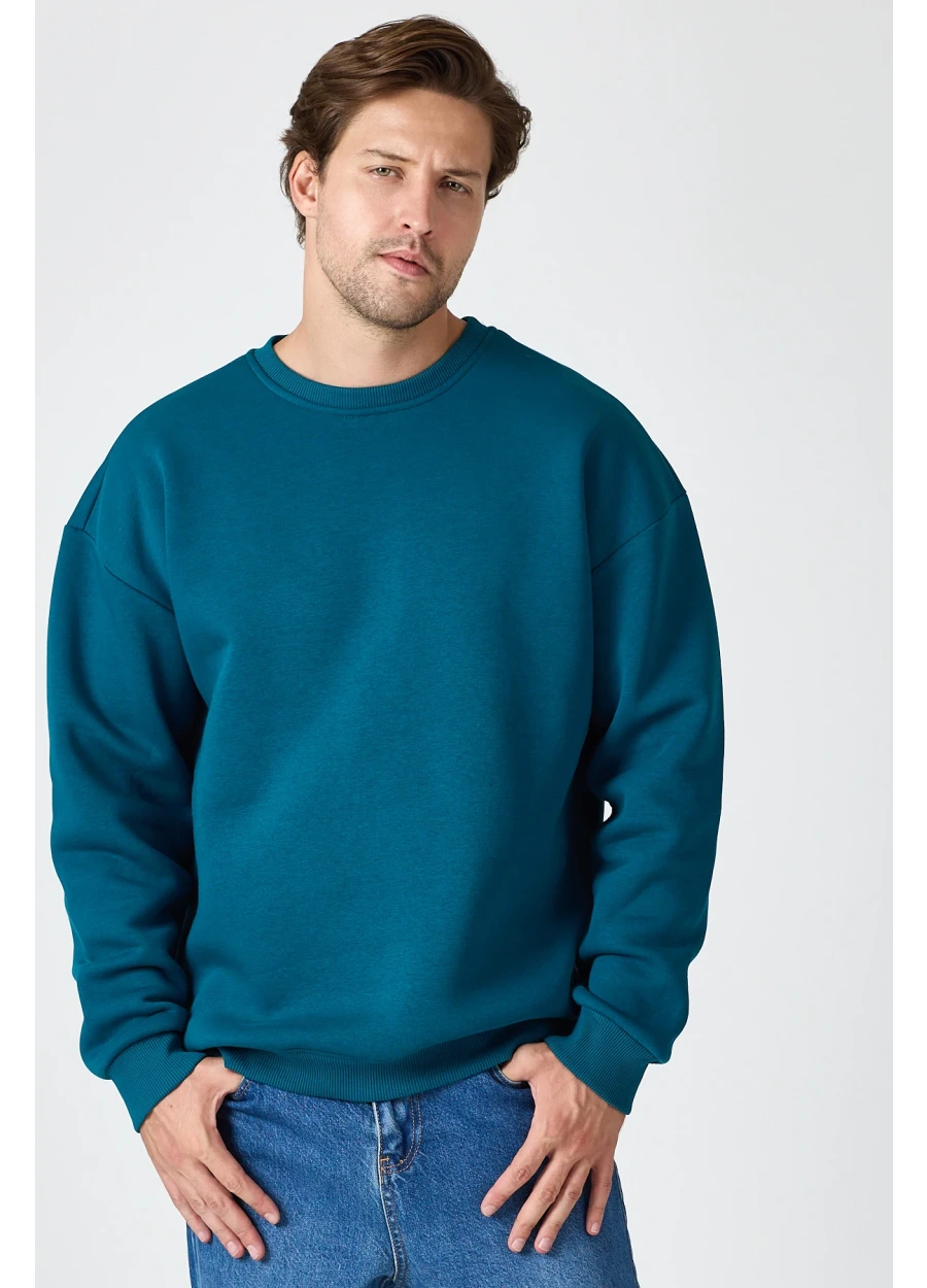 Sweatshirt - Petrol Yeşili