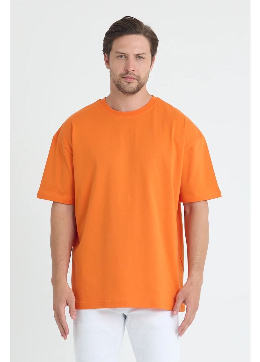 Oversize T-shirt 24/1 - Turuncu