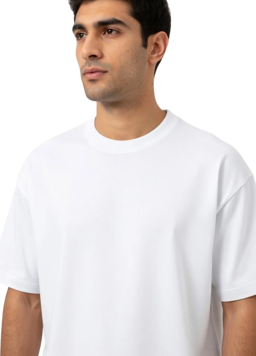 Ketuna Oversize Tişört - Beyaz