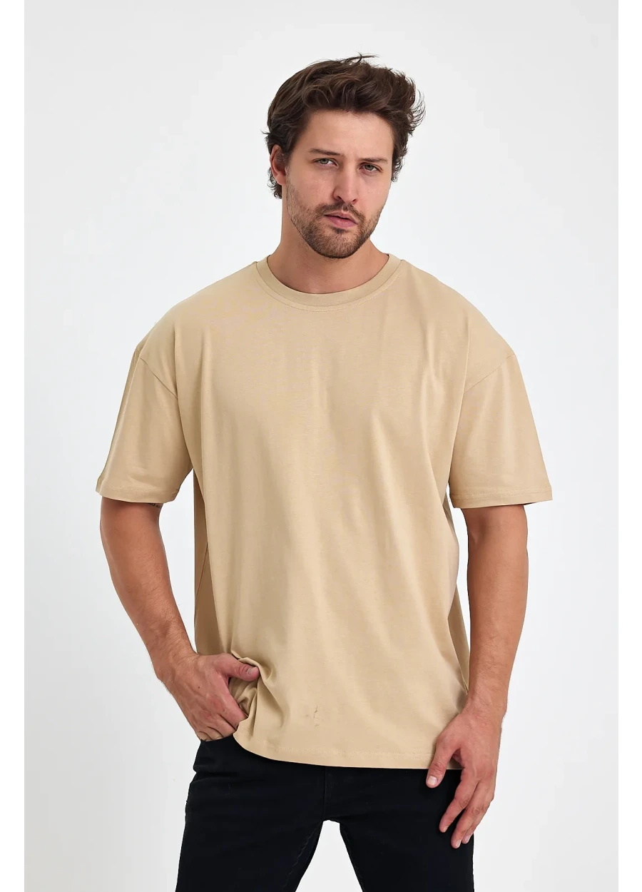 Oversize T-shirt 24/1 - Bej