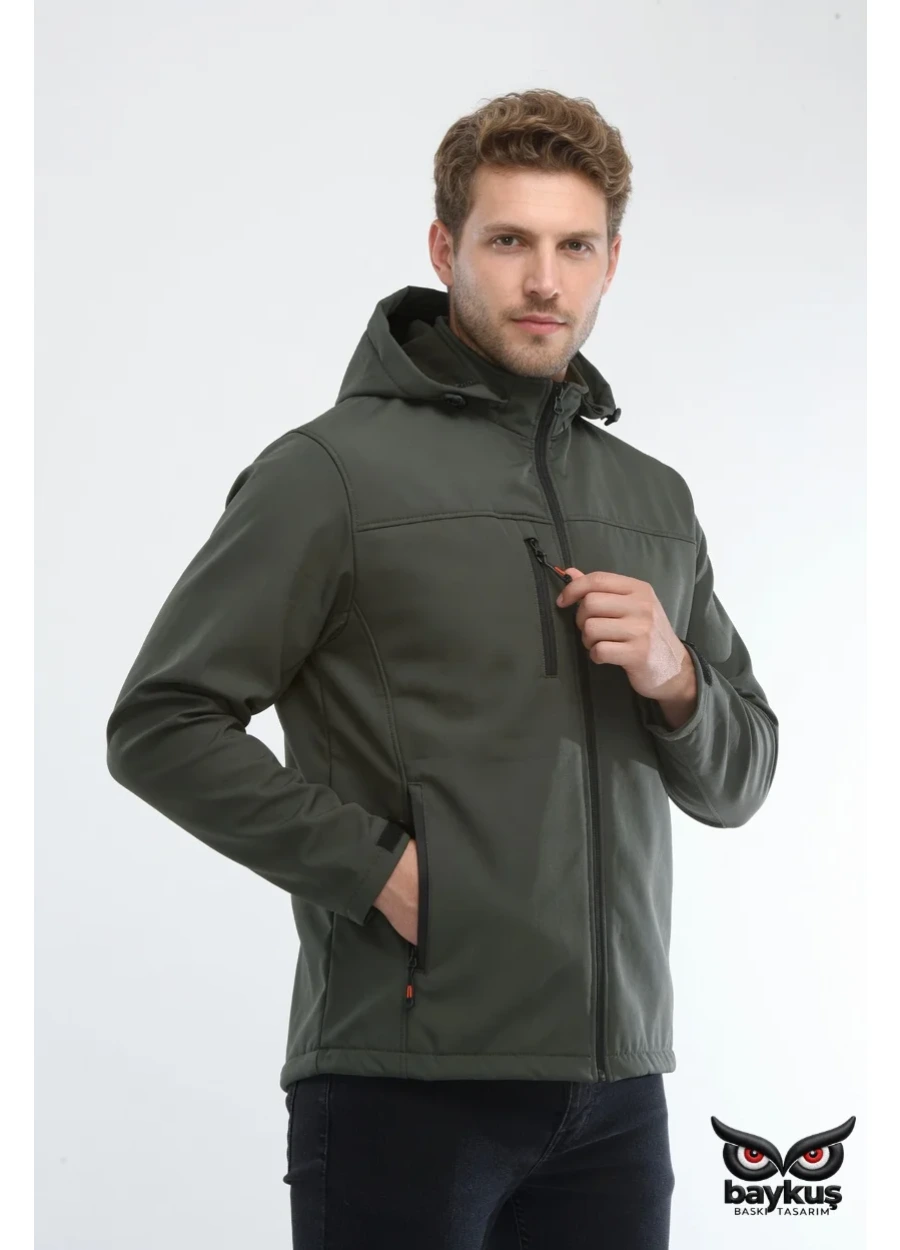 Softshell Mont - Haki Yeşil