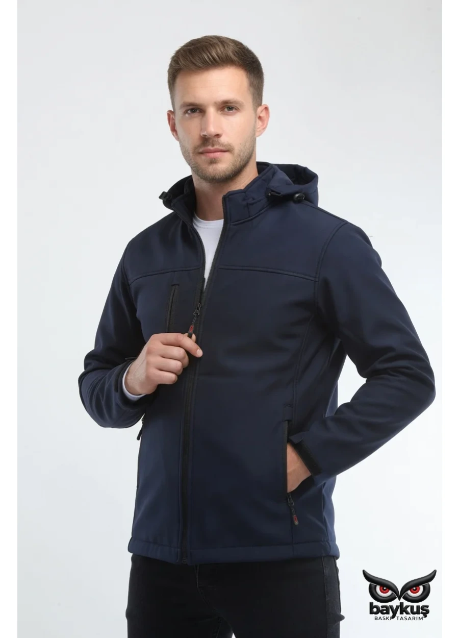 Softshell Mont - Lacivert