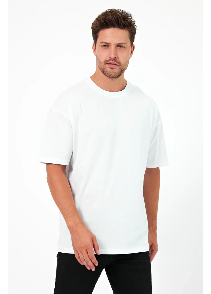 Oversize T-shirt 24/1 - Beyaz