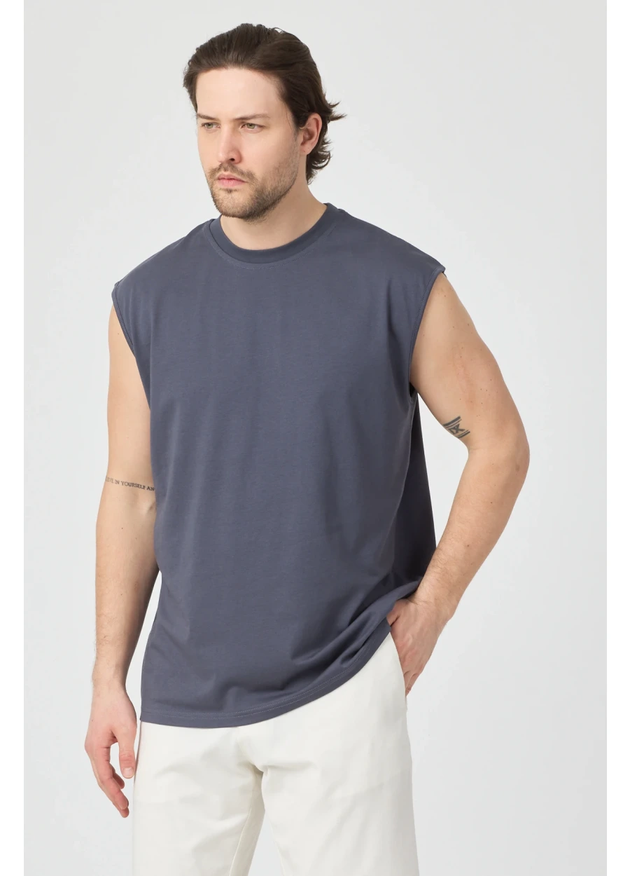 Sporcu Fitness T-shirt - Füme