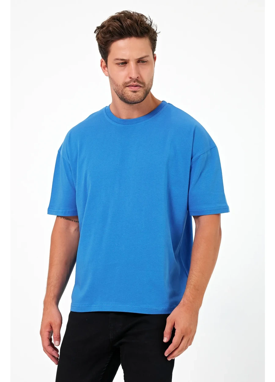 Oversize T-shirt 24/1 - Mavi