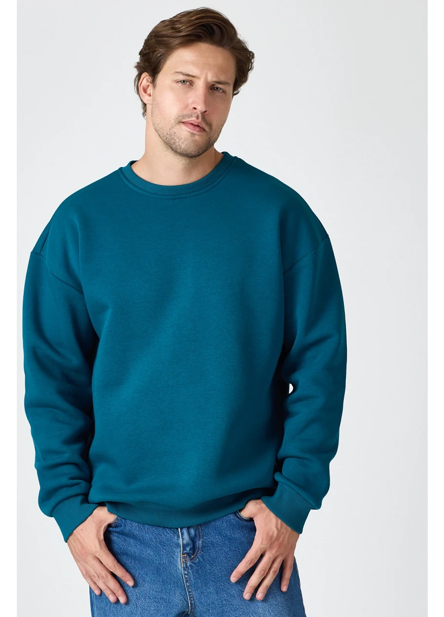 Sweatshirt - Petrol Yeşili