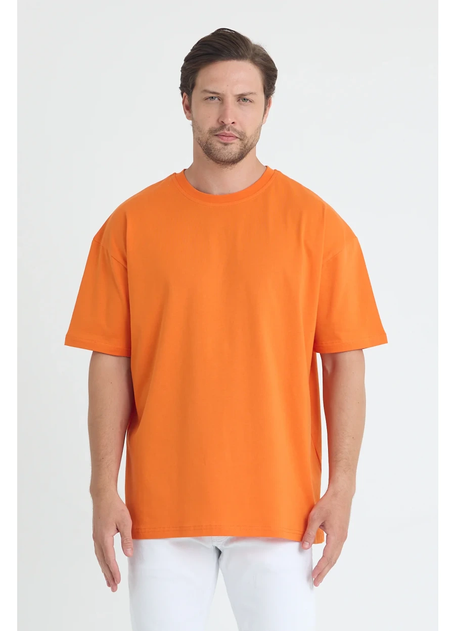 Oversize T-shirt 24/1 - Turuncu